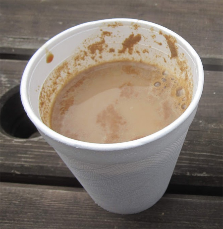 Winner of The Worst Cup of Coffee contest
